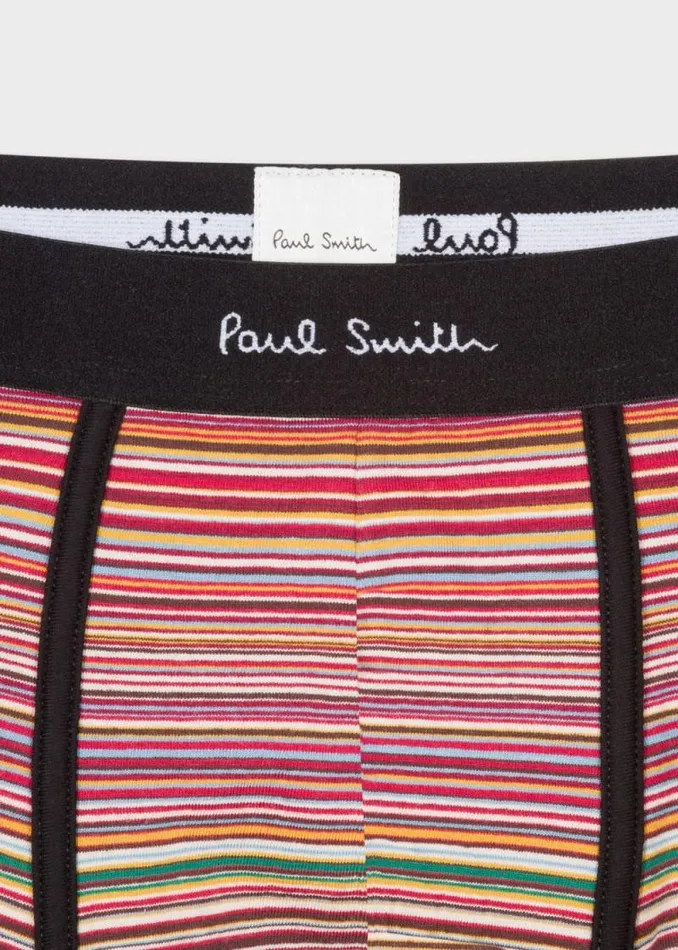 Mens Paul Smith Underwear OrganicCotton 039Signature Stripe039 LowRise Boxer Briefs Three Pack Mens Paul Smith Underwear OrganicCotton 039Signature Stripe039 LowRise Boxer Briefs Three Pack
