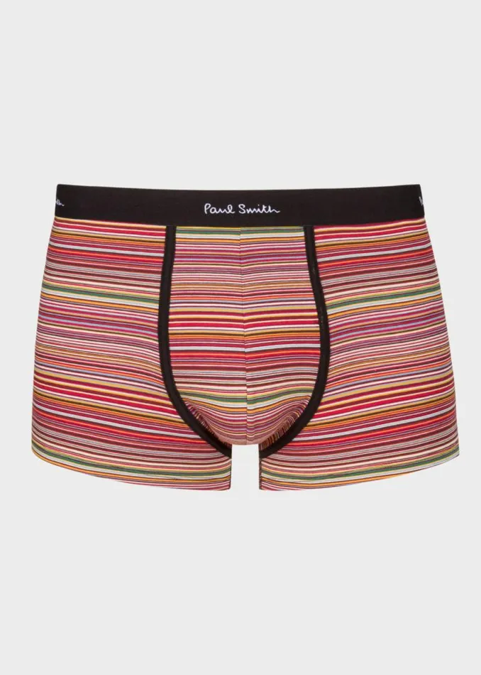 Mens Paul Smith Underwear OrganicCotton 039Signature Stripe039 LowRise Boxer Briefs Three Pack Mens Paul Smith Underwear OrganicCotton 039Signature Stripe039 LowRise Boxer Briefs Three Pack