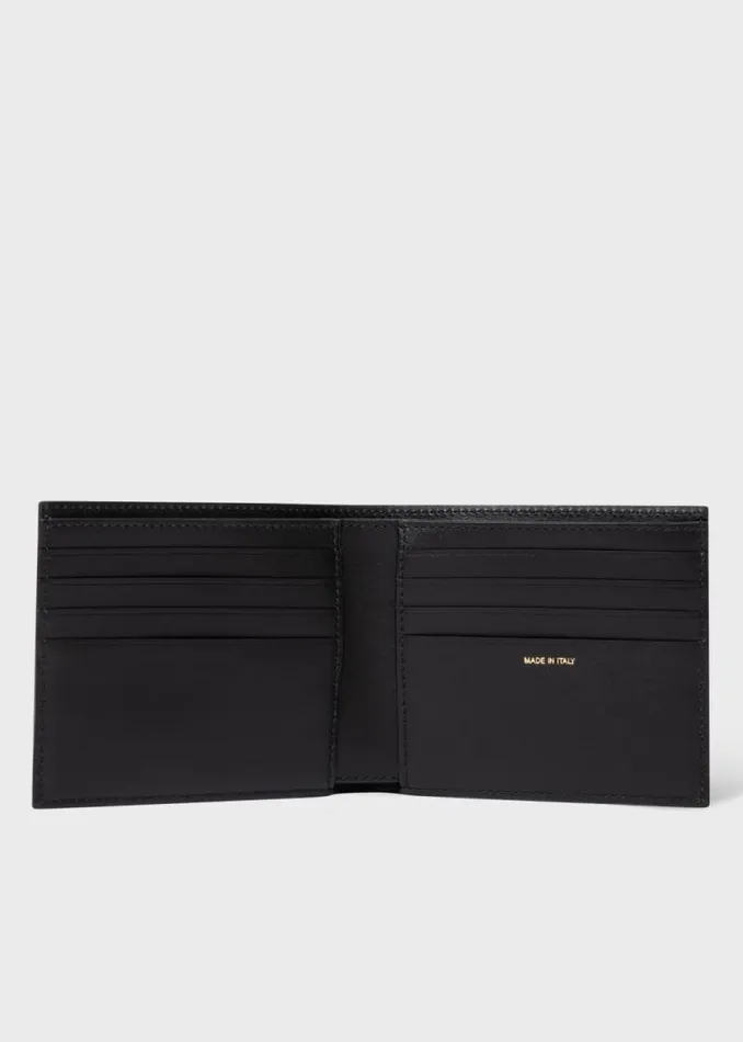Mens Paul Smith Wallets Black Leather 039Signature Stripe Block039 Billfold Wallet Mens Paul Smith Wallets Black Leather 039Signature Stripe Block039 Billfold Wallet
