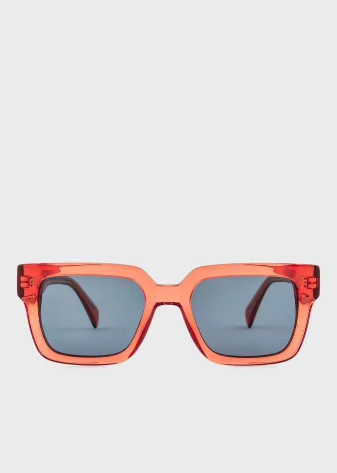 MensWomens Paul Smith Eyewear Coral 039Kenton039 Sunglasses