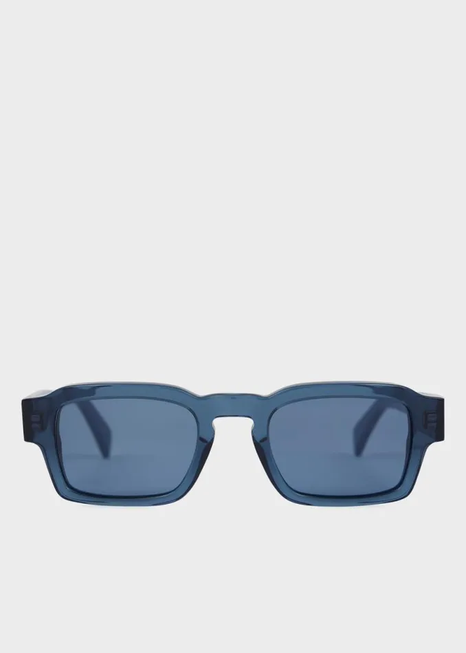 MensWomens Paul Smith Eyewear Transparent Blue 039Latimer039 Sunglasses