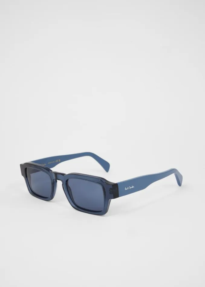 MensWomens Paul Smith Eyewear Transparent Blue 039Latimer039 Sunglasses MensWomens Paul Smith Eyewear Transparent Blue 039Latimer039 Sunglasses