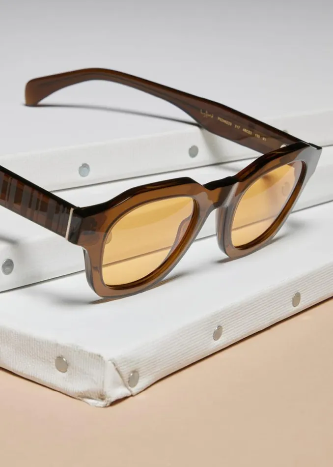 MensWomens Paul Smith Eyewear Transparent Khaki 039Lyford039 Sunglasses MensWomens Paul Smith Eyewear Transparent Khaki 039Lyford039 Sunglasses