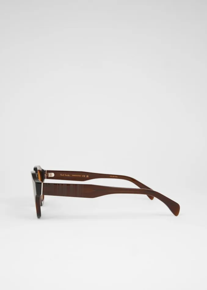 MensWomens Paul Smith Eyewear Transparent Khaki 039Lyford039 Sunglasses MensWomens Paul Smith Eyewear Transparent Khaki 039Lyford039 Sunglasses