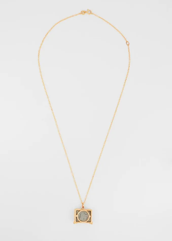 MensWomens Paul Smith Jewellery and Keyrings 039Articulated Mad Money Five Pound Note039 Gold Necklace By Baroque Rocks MensWomens Paul Smith Jewellery and Keyrings 039Articulated Mad Money Five Pound Note039 Gold Necklace By Baroque Rocks