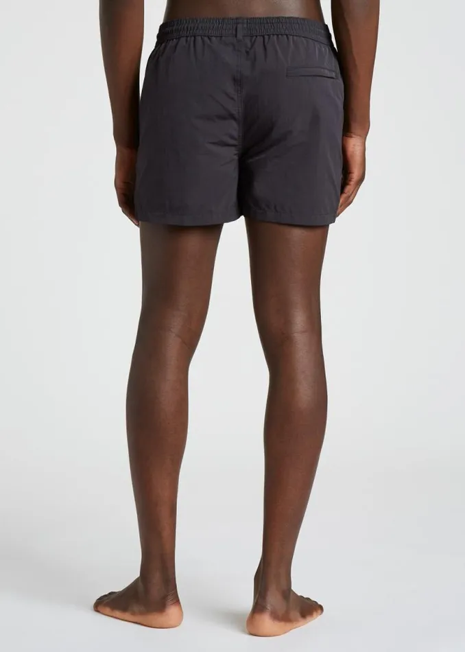 MensWomens Paul Smith The Classics Black Swim Shorts With 039Artist Stripe039 Trim MensWomens Paul Smith The Classics Black Swim Shorts With 039Artist Stripe039 Trim