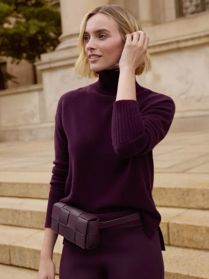 Mini Totes and Crossbody Bags WomenMen JMcLaughlin Bahia Woven Leather Belt Bag Burgundy Mini Totes and Crossbody Bags WomenMen JMcLaughlin Bahia Woven Leather Belt Bag Burgundy