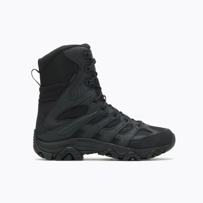 Moab 3 8034 Tactical Zip Wp Wide Width Black Men Merrell Boots