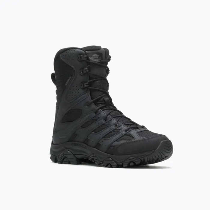 Moab 3 8034 Tactical Zip Wp Wide Width Black Men Merrell Boots