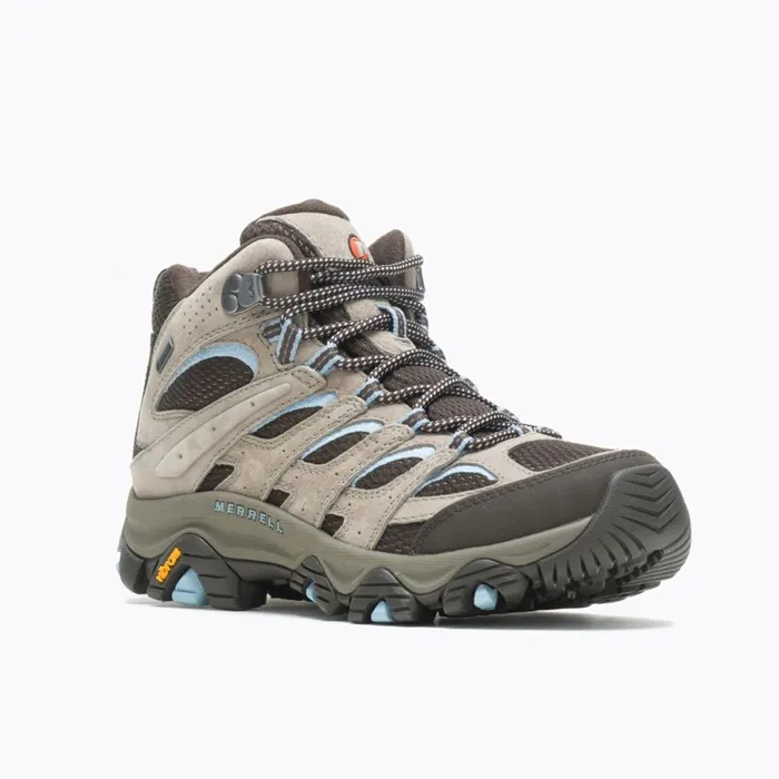 Moab 3 Mid GoreTex Wide Width Brindle Women Merrell Boots
