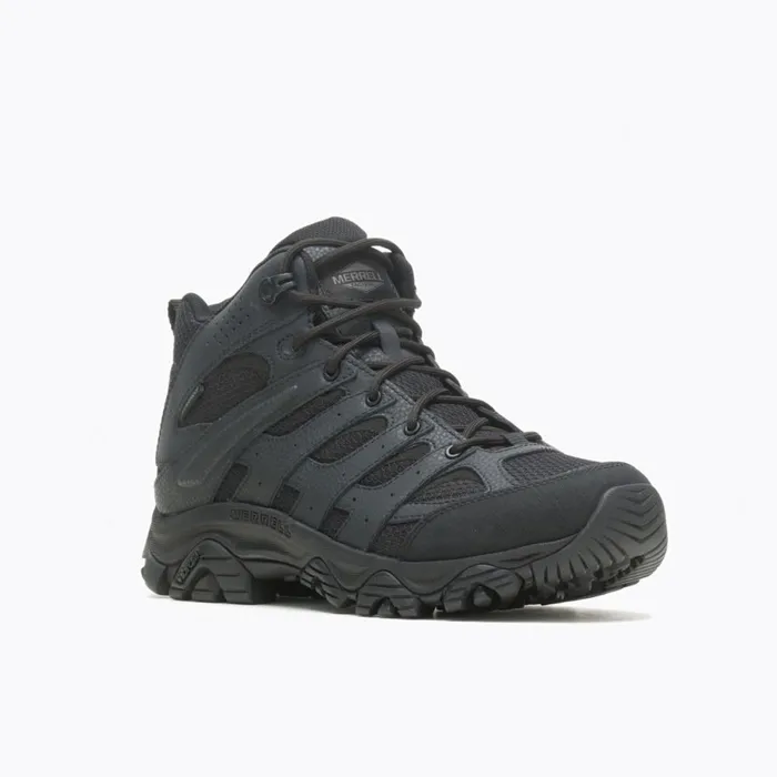 Moab 3 Mid Tactical Waterproof Black Men Merrell Boots