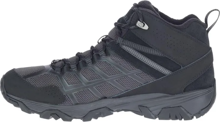 Moab Fst 3 Thermo Mid Waterproof Black Men Merrell Winter Boots
