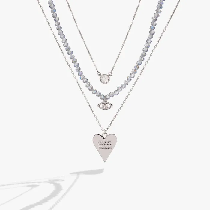 Mom Layered Necklace Set Silver Women Alex And Ani Necklaces Mom Layered Necklace Set Silver Women Alex And Ani Necklaces