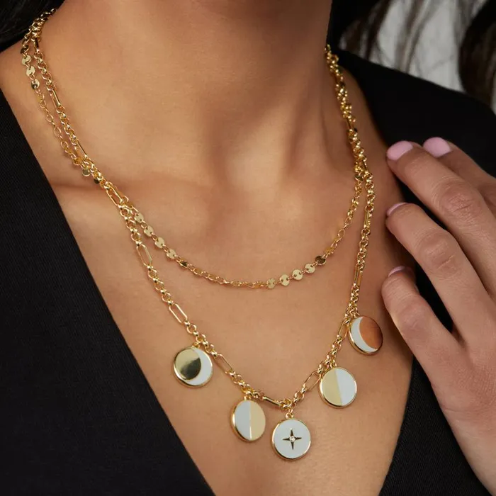 Moon Phase Necklace Gold Women Alex And Ani Halloween Moon Phase Necklace Gold Women Alex And Ani Halloween
