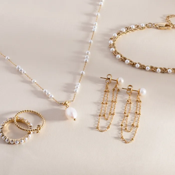 Mother Of Pearl Beaded Necklace Stainless Steel Gold Women Alex And Ani Necklaces Mother Of Pearl Beaded Necklace Stainless Steel Gold Women Alex And Ani Necklaces