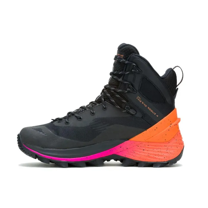 Mtl Thermo Rogue 4 Mid GoreTex Black Multi Men Merrell Winter Boots