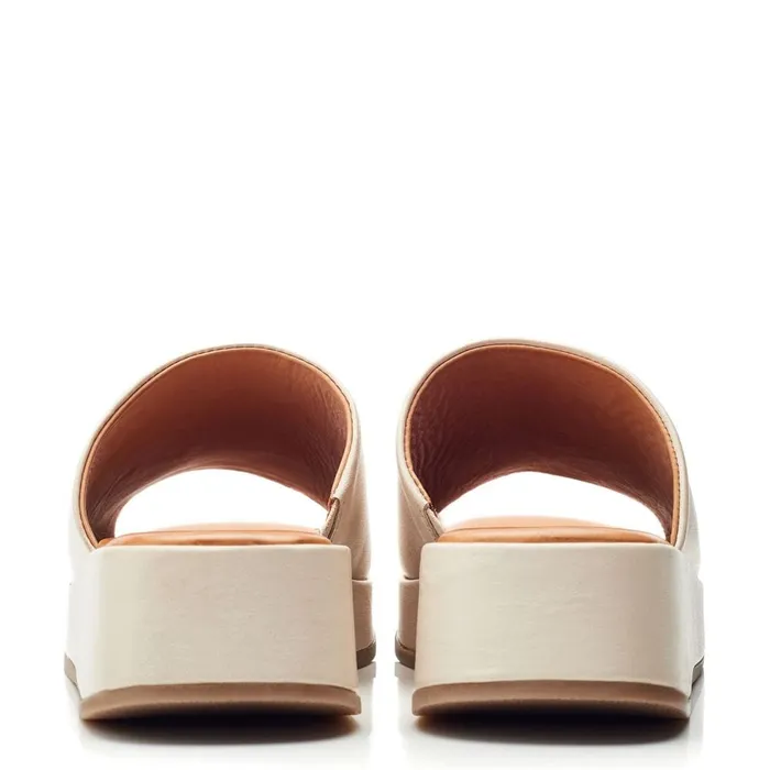 Mule Sandals Women Moda In Pelle Orolia Off White Leather