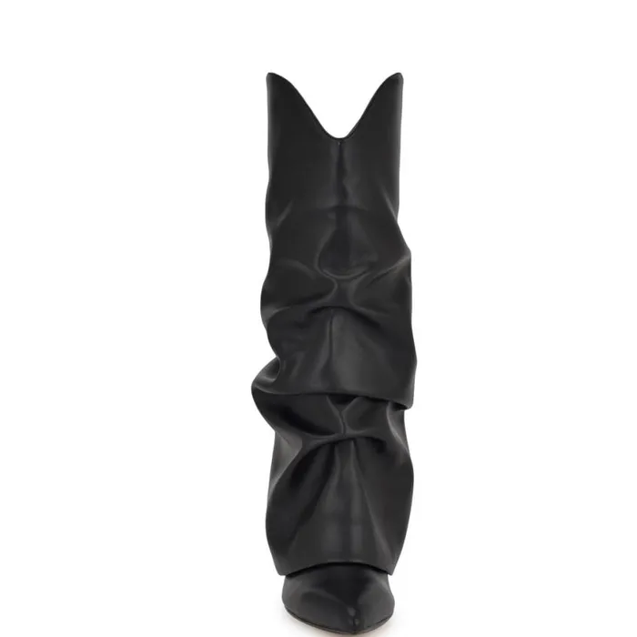Nine West Boots and Booties Women Amazin Slouch Western Boots Black Nine West Boots and Booties Women Amazin Slouch Western Boots Black