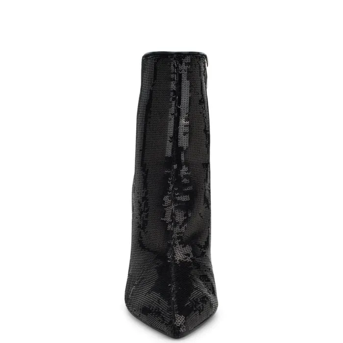 Nine West Boots and Booties Women Baey Dress Ankle Booties Black Sequin