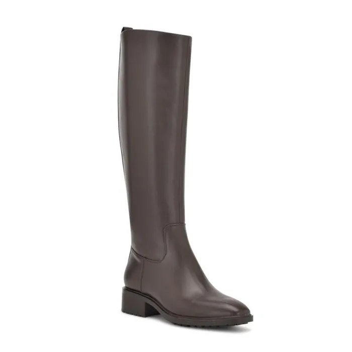 Nine West Boots and Booties Women Barile Boots Dark Brown Nine West Boots and Booties Women Barile Boots Dark Brown