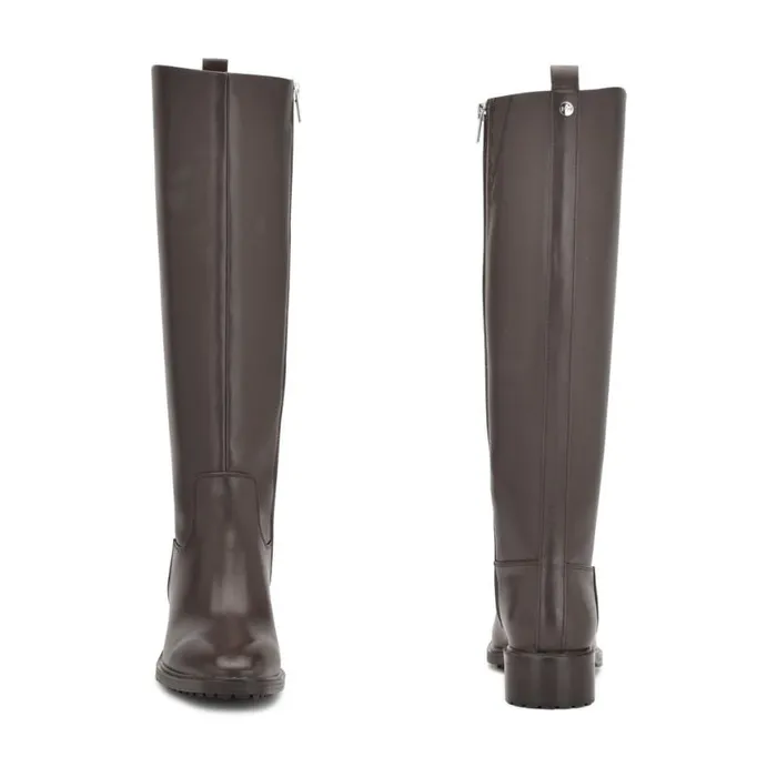 Nine West Boots and Booties Women Barile Boots Dark Brown Nine West Boots and Booties Women Barile Boots Dark Brown