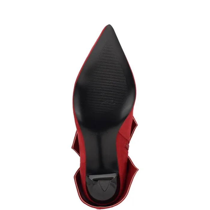 Nine West Boots and Booties Women Bazie Pointy Toe Dress Booties Red Nine West Boots and Booties Women Bazie Pointy Toe Dress Booties Red