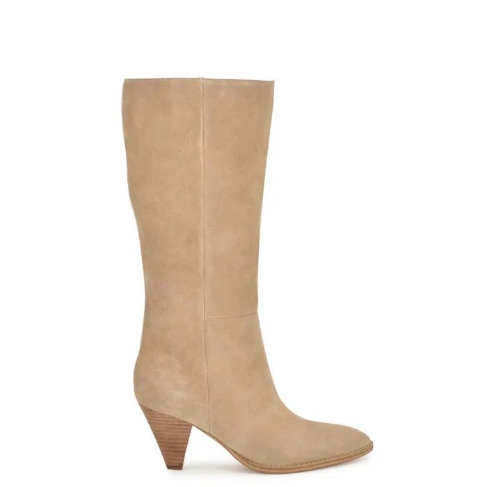 Nine West Boots and Booties Women Ceynote Dress Boots Taupe