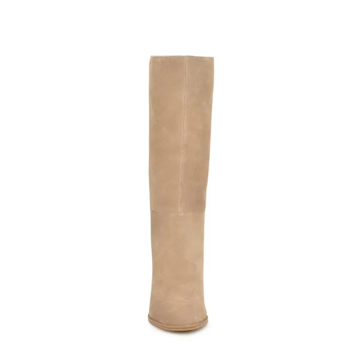 Nine West Boots and Booties Women Ceynote Dress Boots Taupe
