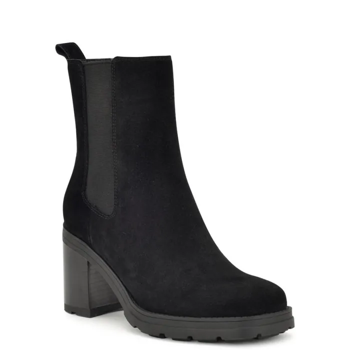Nine West Boots and Booties Women Conga Casual Booties Black