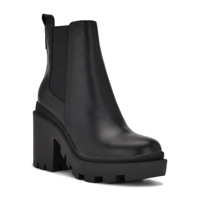 Nine West Boots and Booties Women Forme Chelsea Lug Sole Booties Black Nine West Boots and Booties Women Forme Chelsea Lug Sole Booties Black