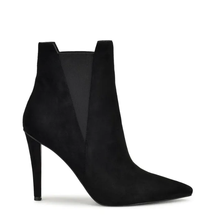 Nine West Boots and Booties Women Franks Dress Booties Black