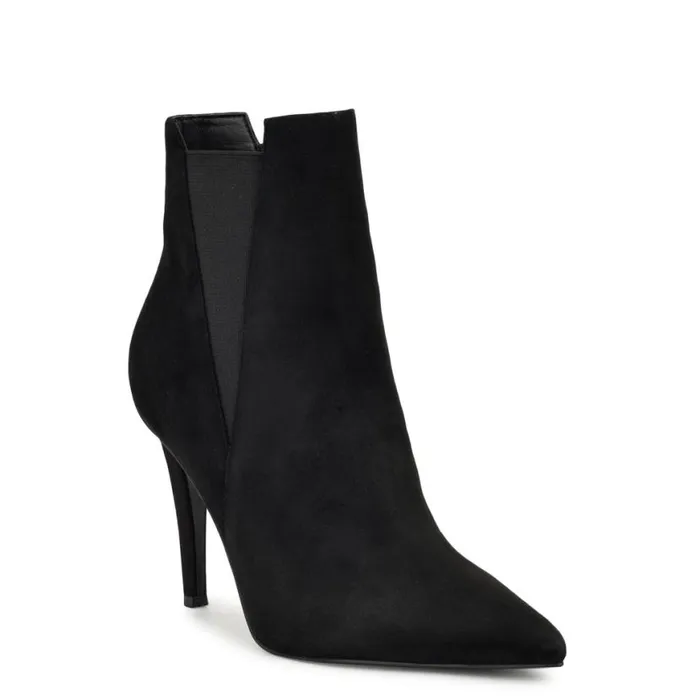 Nine West Boots and Booties Women Franks Dress Booties Black