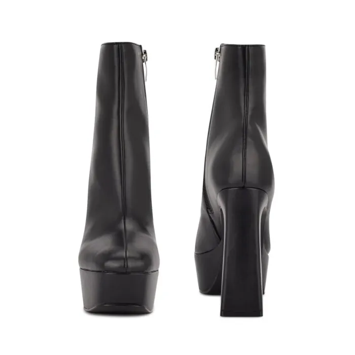 Nine West Boots and Booties Women Klinda Platform Booties Black Nine West Boots and Booties Women Klinda Platform Booties Black
