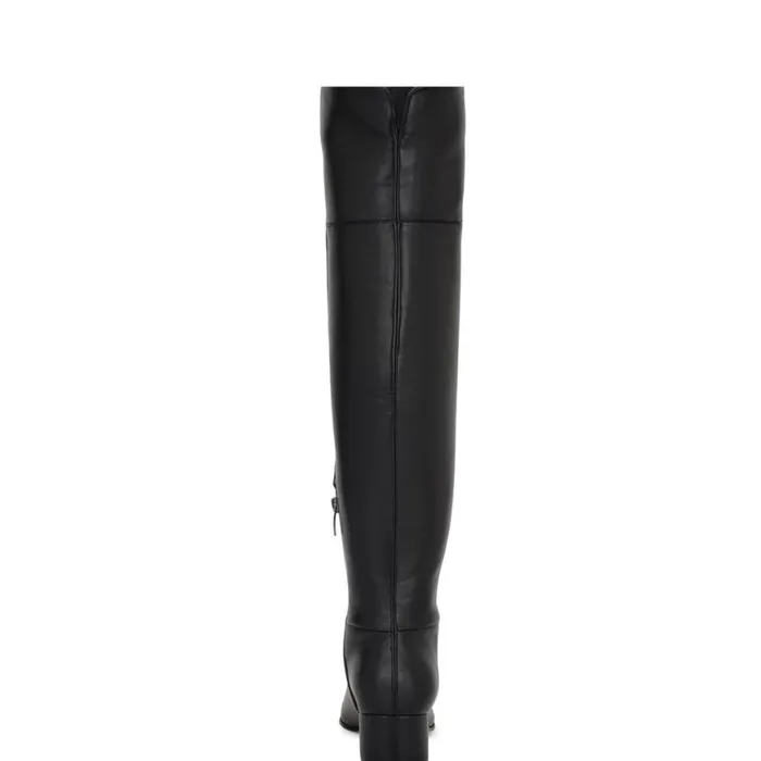 Nine West Boots and Booties Women Maner Over The Knee Boots Black