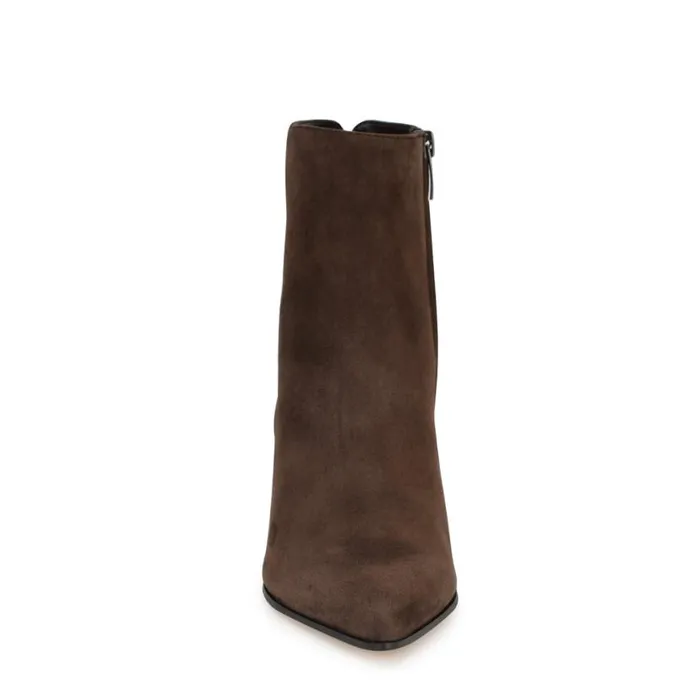 Nine West Boots and Booties Women Maribu Ankle Booties Brown Suede Nine West Boots and Booties Women Maribu Ankle Booties Brown Suede