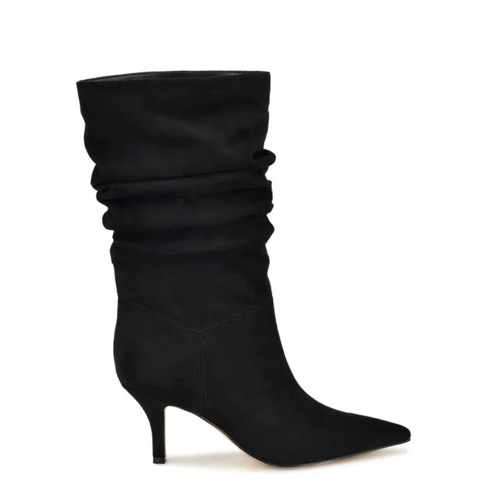 Nine West Boots and Booties Women Mycki Dress Boots Black