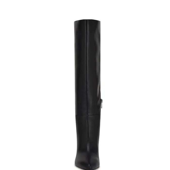 Nine West Boots and Booties Women Netion Wide Calf Knee High Boots Black Smooth Nine West Boots and Booties Women Netion Wide Calf Knee High Boots Black Smooth