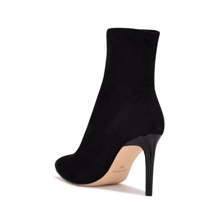 Nine West Boots and Booties Women Reves Dress Booties Black Suede