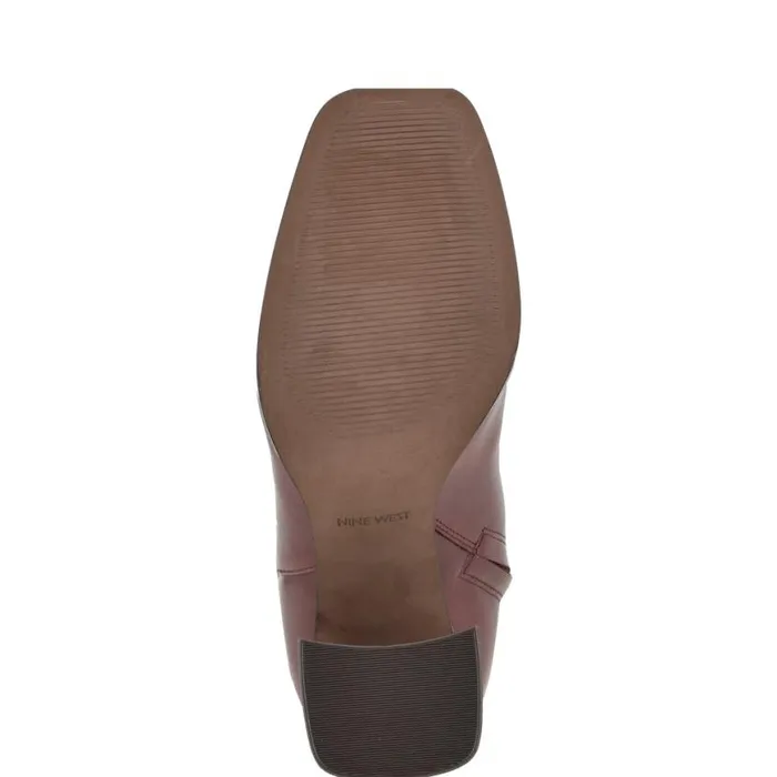 Nine West Boots and Booties Women Temas Dress Boots Dark Red Nine West Boots and Booties Women Temas Dress Boots Dark Red