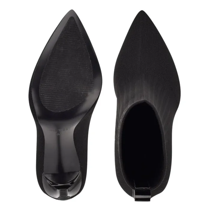 Nine West Boots and Booties Women Teoy Dress Booties Black Knit
