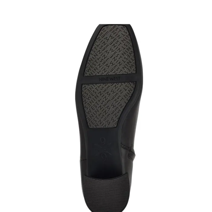 Nine West Boots and Booties Women Trunke 92159 Square Toe Booties Black Leather Nine West Boots and Booties Women Trunke 92159 Square Toe Booties Black Leather