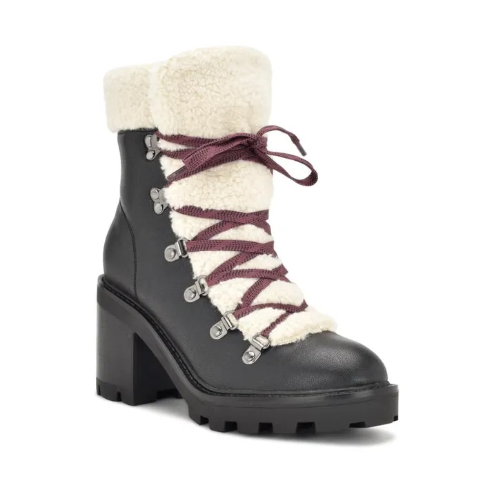 Nine West Boots and Booties Women Unise Lug Sole Booties Black Nine West Boots and Booties Women Unise Lug Sole Booties Black