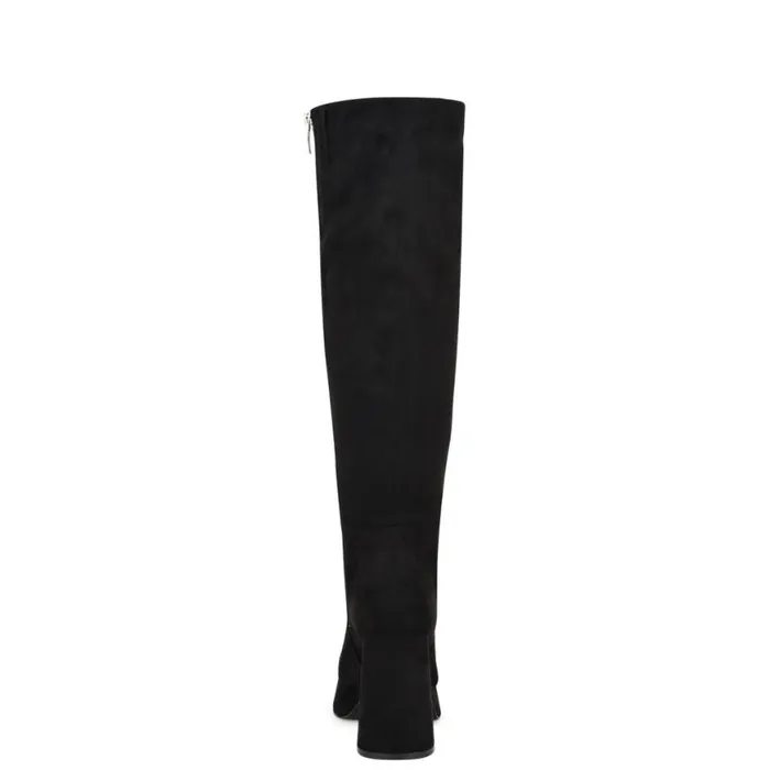 Nine West Boots and Booties Women Vadda Platform Boots Black Suede Nine West Boots and Booties Women Vadda Platform Boots Black Suede