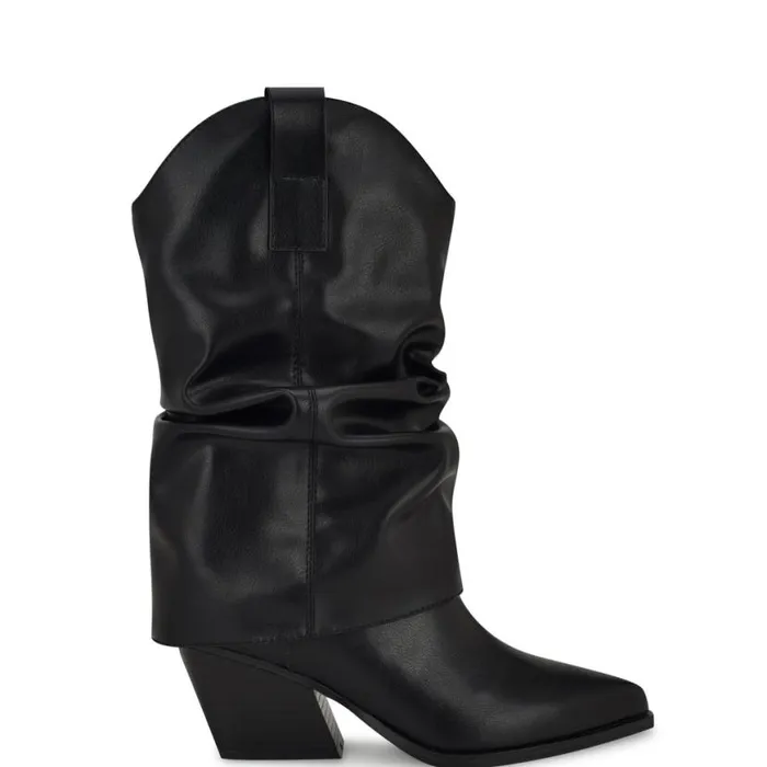 Nine West Boots and Booties Women Wilton Western Boots Black
