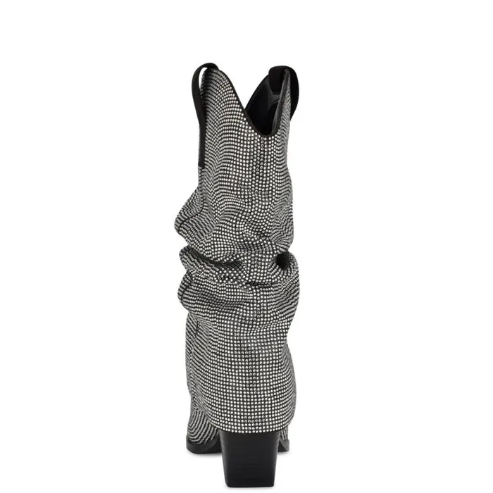 Nine West Boots and Booties Women Wilton Western Boots Pewter Nine West Boots and Booties Women Wilton Western Boots Pewter