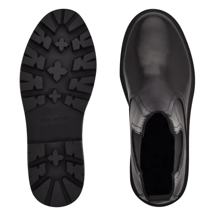 Nine West Boots and Booties Women Yeeps Chelsea Lug Sole Booties Black Nine West Boots and Booties Women Yeeps Chelsea Lug Sole Booties Black