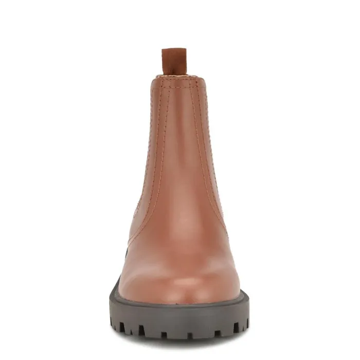 Nine West Boots and Booties Women Yullon Lug Sole Chelsea Booties Natural Nine West Boots and Booties Women Yullon Lug Sole Chelsea Booties Natural