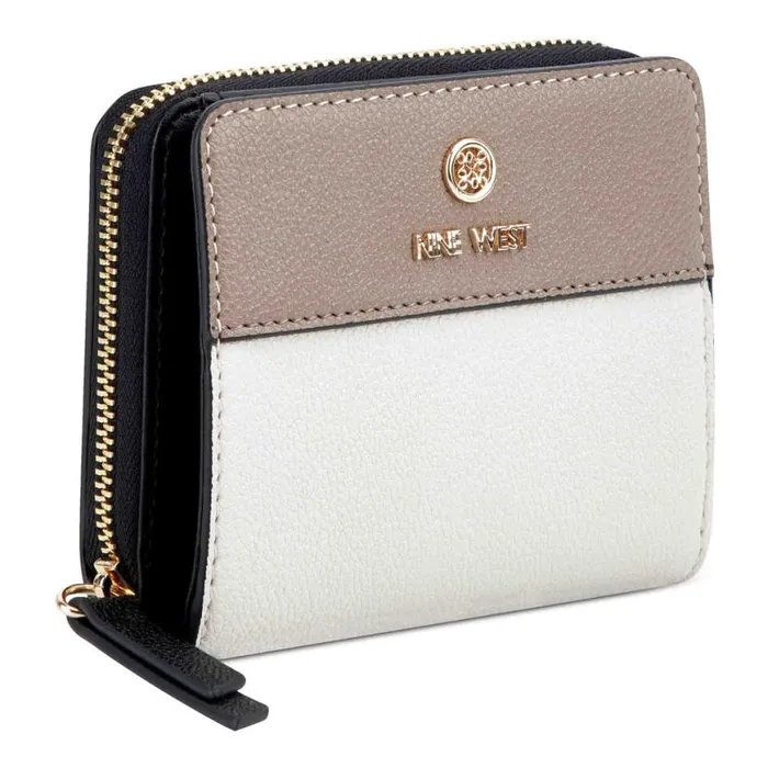 Nine West Clutches and Wallets Women Lockup 9S Small Zip Wallet Milkmulti Nine West Clutches and Wallets Women Lockup 9S Small Zip Wallet Milkmulti