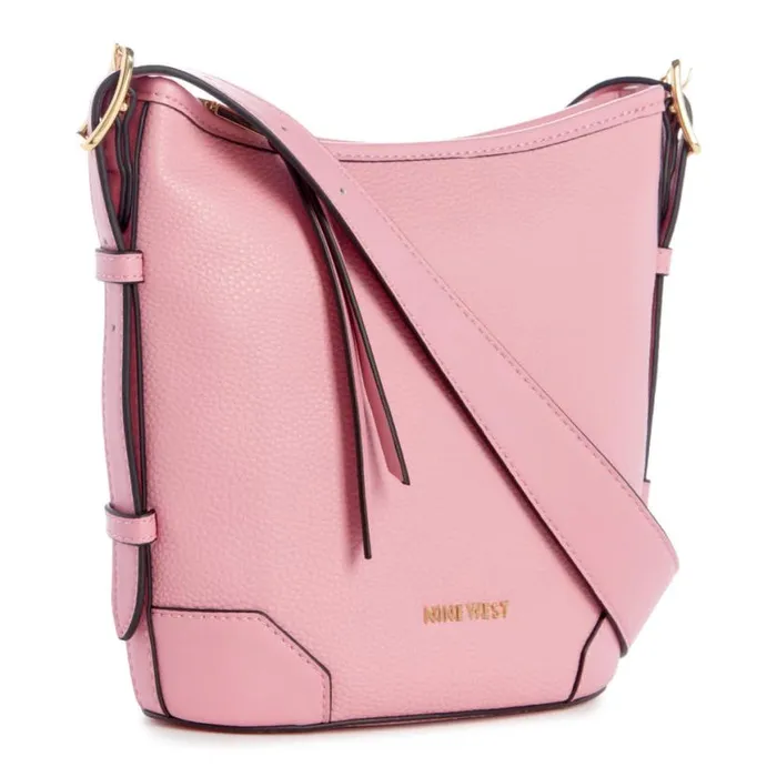 Nine West Crossbody Women Brooklyn Crossbody Bucket Carnation Nine West Crossbody Women Brooklyn Crossbody Bucket Carnation