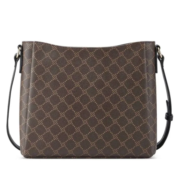 Nine West Crossbody Women Cheryl Crossbody Brown Black Logo Nine West Crossbody Women Cheryl Crossbody Brown Black Logo